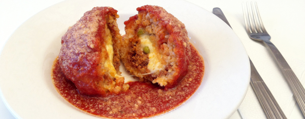 Eh Oh! We’ve got balls!  The best arancini in the city! Visit us and try one today!